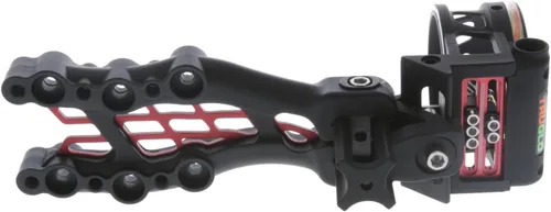 Vista 4 de Truglo 5-Pin Carbon Hybrid Archery Sight, Black