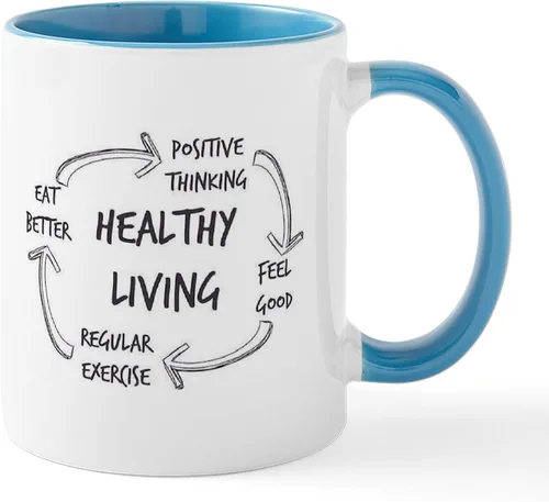 Vista 44 de CafePress Living The Dream Mugs Taza de café de cerámica de 11 oz (11.0 fl oz)