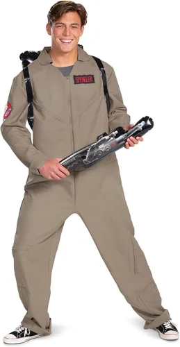 Vista 4 de Disguise Disfraz de Cazafantasmas para hombre de lujo para adultos, Multi
