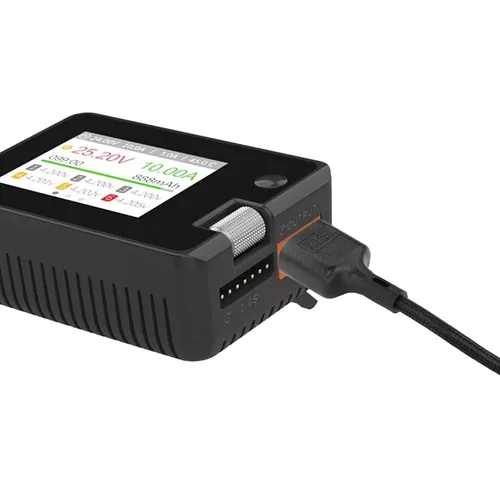 Vista 4 de SinLoon Cable de carga tipo C a XT60 de 39.3 pulgadas USB C a XT60 hembra Cable adaptador para dron, modelo, energía de almacenamiento de energía