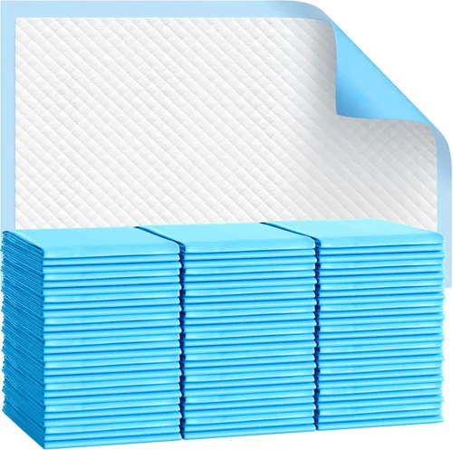 Vista 9 de SOFYFINE Almohadillas desechables de alta calidad de 23 x 36 pulgadas (50 unidades), a prueba de fugas para adultos, almohadillas absorbentes