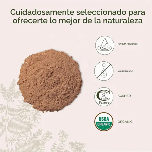 Vista 4 de Starwest Botanicals Polvo de bayas de espino orgánico, sin OMG, bolsa a