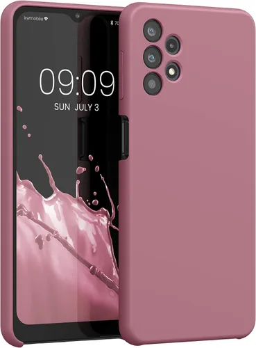 Vista 241 de kwmobile Funda Compatible con Samsung Galaxy A14 5G - Funda de teléfono de TPU y silicona con acabado suave - Verde Lima
