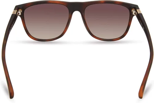 Vista 4 de GUESS Gafas de sol cuadradas de fondo redondeado para hombre