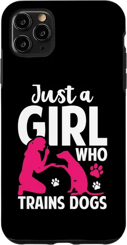 Vista 13 de Girl Who Trains Dogs Training Funny Dog Trainer Women Girls Case for iPhone 17
