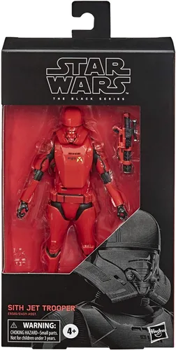 Vista 2 de STAR WARS The Black Series Sith Jet Trooper - Figura de acción coleccionable a escala de 6 pulgadas, The Rise of Skywalker, para niños de 4 años