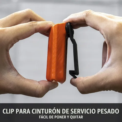 Vista 6 de Clip & Carry Kydex - Funda multiherramienta para cuero Wave & Wave + Plus, fabricada en Estados Unidos, funda para múltiples herramientas, funda