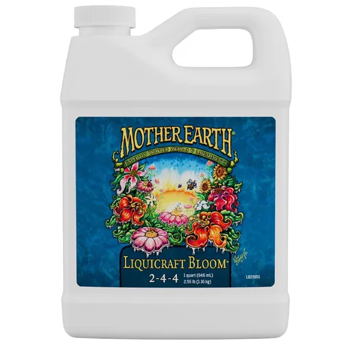 Vista 17 de Mother Earth LiquiCraft Grow 4-3-3 and Mother Earth LiquiCraft Bloom 2-4-4 - Paquete de fertilizante líquido, 1 cuarto de galón cada uno