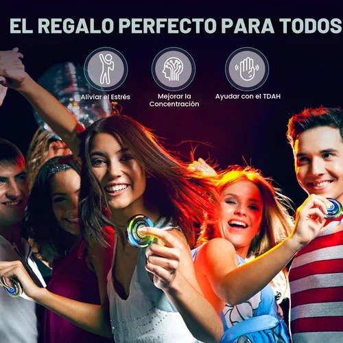 Vista 5 de INNÔPLUS Fidget Spinner, Juguetes Fidget para Adultos, Juguetes Fidget para 8 Años en Adelante, Juguetes TDAH Alivio del Estrés Regalos Gadgets