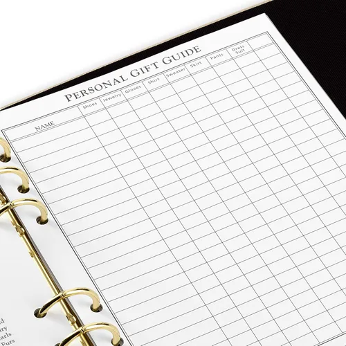 Vista 6 de Libreta de direcciones recargable Hallmark (Crema)