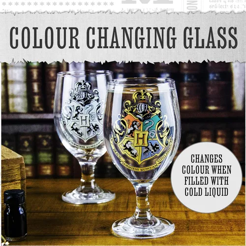 Vista 3 de Harry Potter - Vaso con cambio de color, con licencia