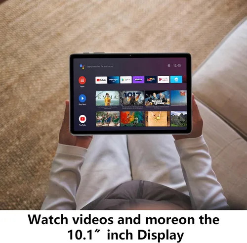 Vista 3 de TUOHAITIME Tablet Android 15, 12GB+64GB+1TB Expand, paquete de tablet de 10" con funda para teclado, lápiz capacitivo, CPU octa-core, cámara dual