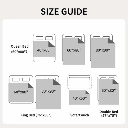 Vista 8 de QiyI Manta Impermeable para Cama Sofá Sillón, Pequeña Lavable Reversible y Reutilizable Manta Decorativa para Mascotas Perro Gato, Cubierta de Sofá