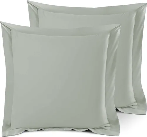 Vista 25 de Nestl Juego de 2 fundas tipo sham de almohada suaves - Fundas de almohada de microfibra de doble cepillado - Fundas de almohada de cama premium