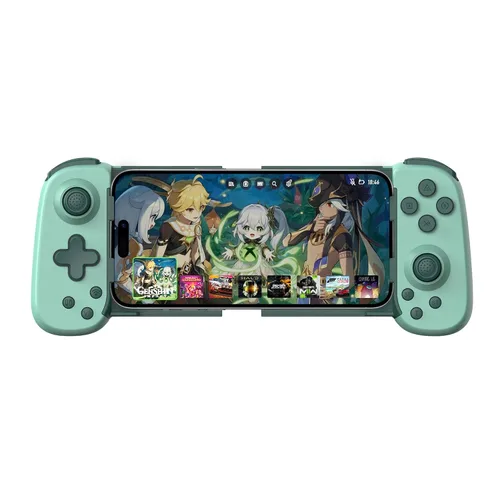 Vista 9 de Joso Wireless Phone Controller for iPhone/Android, Mobile Game Controller with Hall Joystick Suitable for Xbox Cloud Gaming, PS Remote Play, Steam