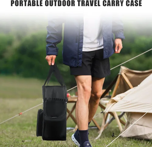 Vista 5 de Bolsa de transporte para máquina de helados Ninja CREAMi NC301 y NC501, bolsa portátil de viaje para máquina de helados, bolsa de almacenamiento