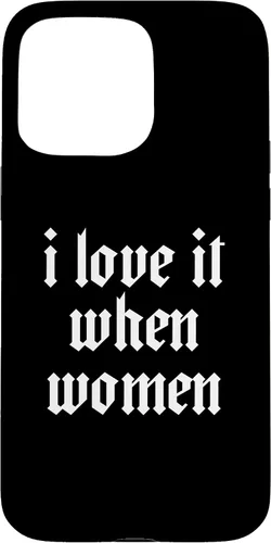 Vista 31 de iPhone 16 Lesbianas Divertido BI Mínimo para Lesbianas Orgullo Gay Me encanta cuando el caso