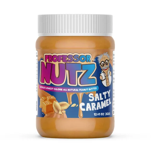 Vista 9 de Professor Nutz Mantequilla de maní orgánica, baja en calorías, mantequilla de nueces, mantequilla de maní natural, fibra natural, maní saludable