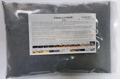 Vista 6 de Fibras de relleno de cabello, recarga de 1.76 onzas más 4.1 onzas Pulverizador fijador de fibra resistente, recarga para tu frasco actual Fibra