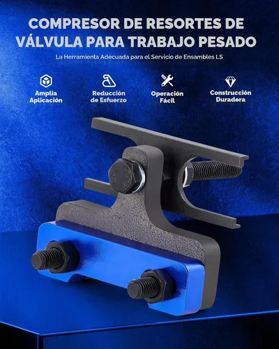 Vista 3 de Orion Motor Tech - Herramienta de compresor de resorte de válvula LS, herramienta de extracción de resorte de válvula compatible con motores LS1 LS2