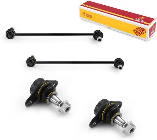 Vista 107 de Metrix Premium Chassis Parts - Juego de 4 piezas de articulación de rótula superior y barra estabilizadora delantera para Ford Ranger RWD 1998-2011