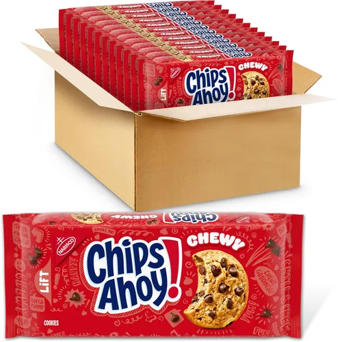 Vista 28 de CHIPS AHOY! Chewy Minis - Galletas con chispas de chocolate, paquetes de 12-3 onzas