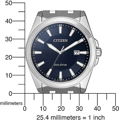 Vista 4 de Citizen BM7108-81L - Reloj analógico de cuarzo para hombre con correa de acero inoxidable