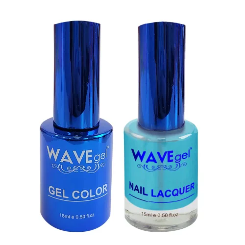Vista 60 de WAVEGEL - Juego dúo de gel y esmalte de uñas a juego - Colección Royal - #001 ¡Blanco sobre blanco! I 0.5 onzas