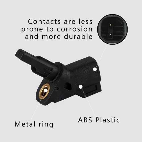 Vista 6 de deemars Sensor de velocidad de rueda ABS delantero izquierdo o derecho reemplaza al OEM #8M5T2B372AA 3M5T2B372AB 3M5T2B372BA, sensor de velocidad