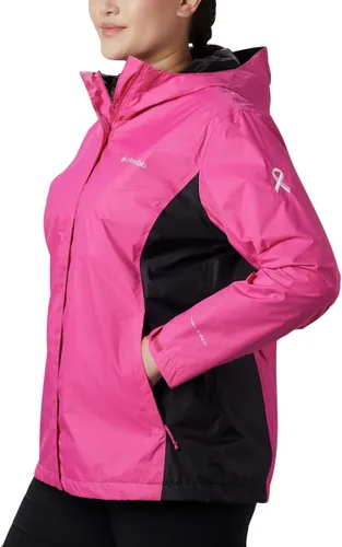 Vista 6 de Columbia Chaqueta impermeable resistente en rosa para mujer II