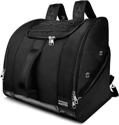 Vista 8 de OutdoorMaster Bolsa para botas de esquí y snowboard - Bolsa de 50L, excelente para viajes con exterior e inferior impermeables - para hombres