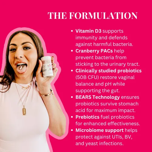 Vista 4 de con Clarity Pre/probiótico con soporte vaginal y urinario