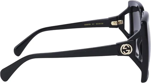 Vista 4 de Gucci GG0876S - Lentes de sol para mujer color negrogris 6020130 negro gris negro