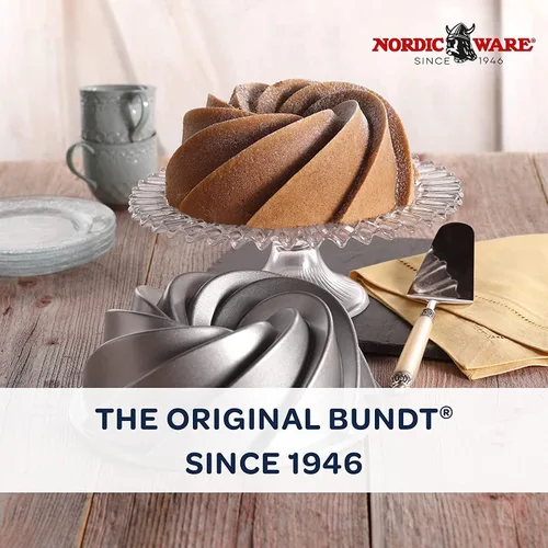 Vista 2 de Nordic Ware Platinum Collection Heritage - Molde para horno.