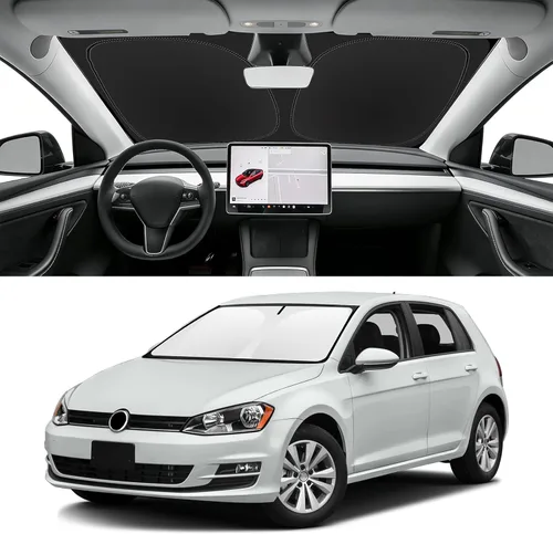 Vista 151 de Parasol plegable para parabrisas visor solar para ventana frontal accesorios de automóvil