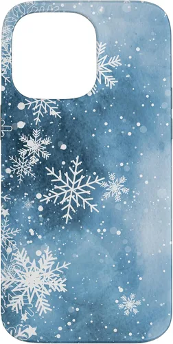 Vista 21 de Funda para iPhone 17 con diseño de copos de nieve con diseño de cristales helados