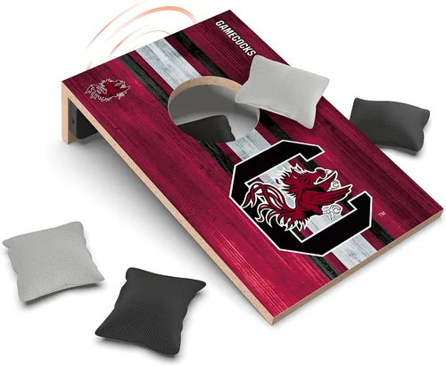 Vista 48 de SOAR Juego de Cornhole de mesa NCAA y altavoz Bluetooth