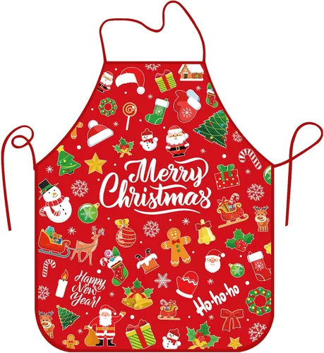 Vista 12 de Apron for Men Women, Funny Kitchen Apron for Party Cooking Baking Grill BBQ