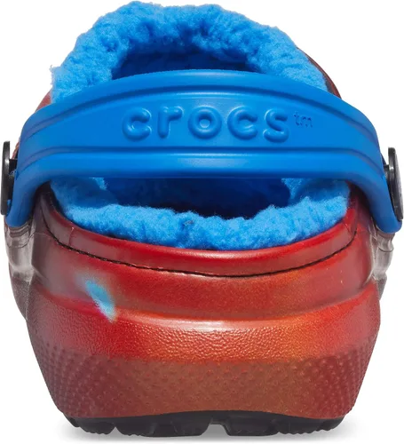 Vista 2 de Crocs Unisex-Child Classic Tie Dye Lined Clog Kids' Slippers