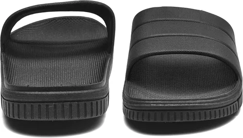 Vista 2 de Zapatos de ducha para hombres y mujeres, sandalias para el hogar, pantuflas de baño, interiores, casa, piscina, dormitorio universitario