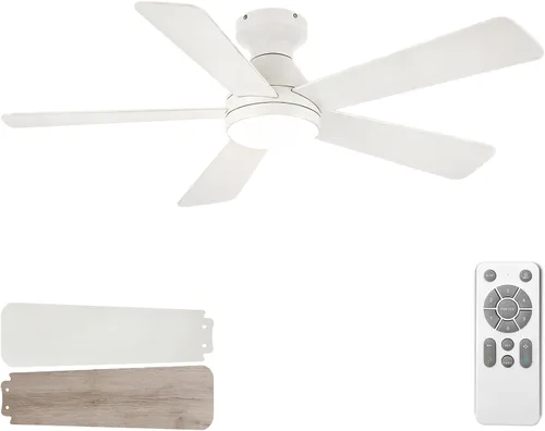 Vista 15 de QUTWOB ventilador de techo105-42BE Bronce