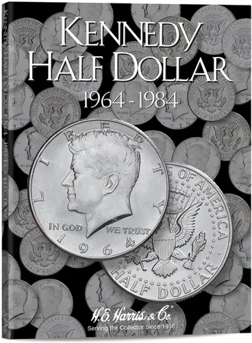 Vista 10 de H.E. Harris & Co. Carpeta de monedas de medio dólar de EE.UU. Walking Liberty 1916 – 1936 # 2693