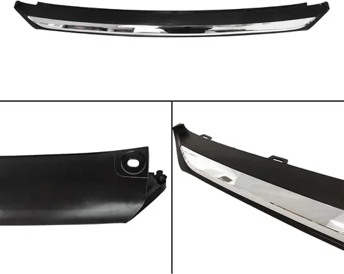 Vista 3 de Parachoques delantero inferior rejilla guardia cromo cubierta delantera entrada de aire para 2013 2014 2015 Honda Accord