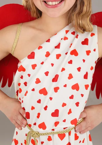 Vista 4 de Disfraz de Cupido para Niña Multicolor