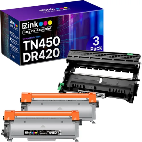 Vista 8 de E-Z Ink TN433 - Cartucho de tóner compatible con Brother TN-433 TN431