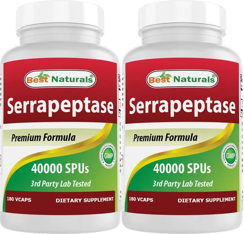 Vista 12 de Best Naturals Serrapeptase 40000 SPUs 90 Vcaps (90 unidades (paquete de 1))