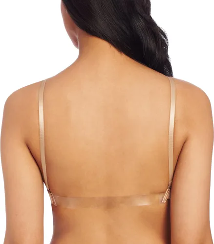 Vista 2 de Capezio sostén femenino sin costuras con espalda descubierta y correas ajustables