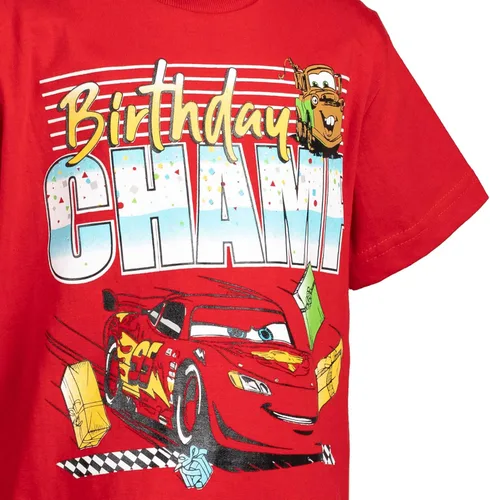 Vista 4 de Disney Camiseta de cumpleaños para bebés y niños grandes (12 meses - 10-12)