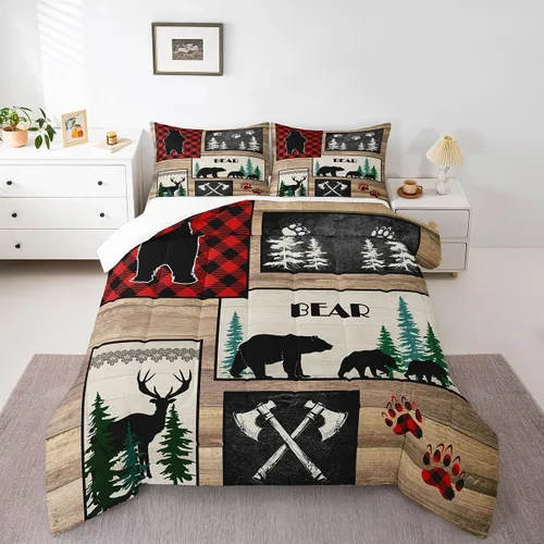 Vista 15 de Castle Fairy - Juego de funda de edredón con bandera estadounidense tamaño King, ropa de cama para niñas y adolescentes, funda de edredón con Multi
