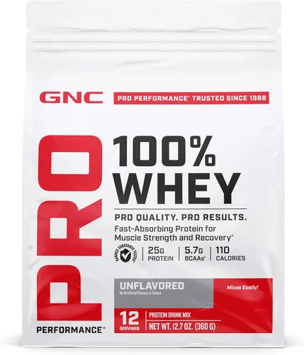 Vista 12 de GNC Pro Performance 100% Proteína de Suero en Polvo 2.0, Absorción Rápida para Fuerza Muscular y Recuperación, Chocolate, 25 Porciones